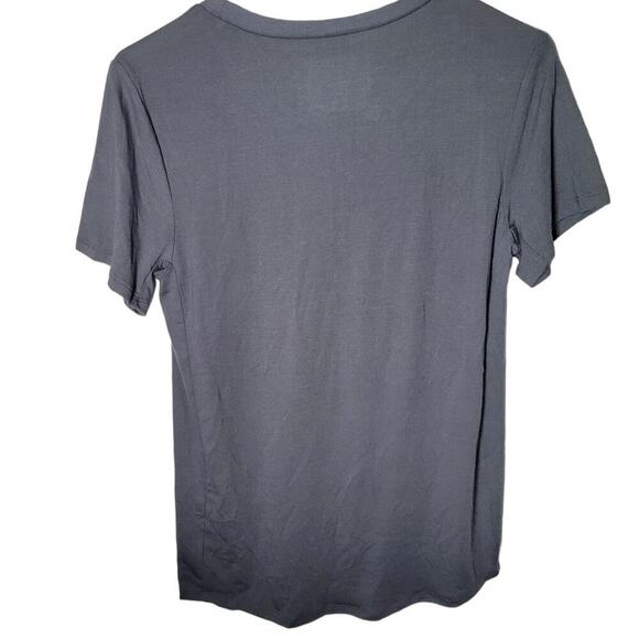 Isabel Maternity by Ingrid & Isabel Gray “Hello Baby” Womens XS Short Sleeve Top - Picture 2 of 7